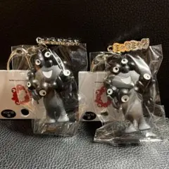 大阪関西万博　ミャクミャク立体PVCキーホルダー　黒ミャクミャク