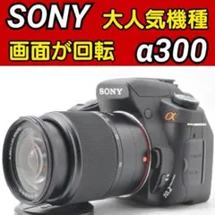 SONY α300✨デジタル一眼レフカメラ 初心者おすすめ ソニー