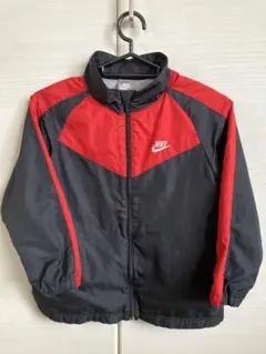 NIKE キッズ ウィンドブレーカー ブラック レッド 120