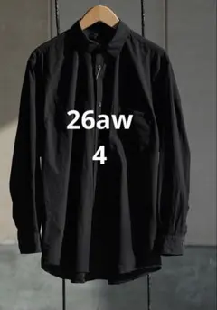 26AW COMOLI ブラックコモリシャツ サイズ4 - メルカリ