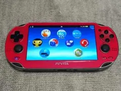 PlayStation Vita - PSvita PCH-1000 本体　充電器　赤 SCE Sony Computer Entertainment Inc. PlayStation Vita SONY
