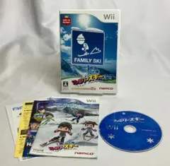 任天堂 Wii ゲームソフト ファミリースキー namco 中古品