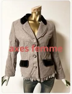☘️P1☘axes femme レース テーラードジャケット M