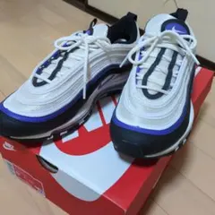 NIKE AIR MAX 97 ホワイト/アクショングレープ 8.5