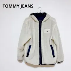 「美品」TOMMY JEANS リバーシブル フリース ナイロン ジャケット