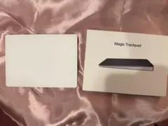 Apple Magic Trackpad ホワイト本体+黒トラックパッド箱のサムネイル