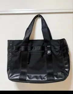 美品　吉田かばん　PORTER HEAT トートバッグ ブラック HEAT(ヒート) TOTE BAG | 吉田カバンホームページ | YOSHIDA & Co.