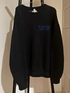 BLUE NOTE スウェット ブラック