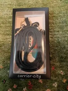 【新品】carrier-city スマホショルダー ストラップ ブラック