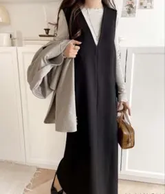 クラシカルエルフclassical elf Ｖネックワンピース