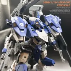 【全塗装・完成品】30MM ゼノヴァルト オリジナル主人公機カラー 艶消し仕上げ 全塗装・完成品】30MM ゼノヴァルト オリジナル主人公機カラー 艶消し
