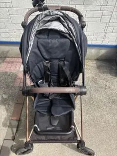 Cybex Platinum ベビーカー ブラック melo - メルカリ