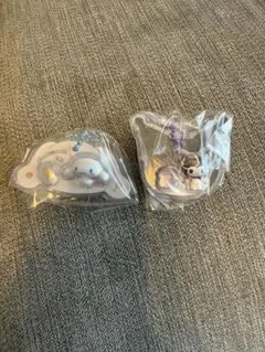 サンリオキャラクターズ　パッケージチャーム&チョコボーロ　シナモンロール　クロミ