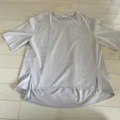 GLOBAL WORK ベージュ 半袖Tシャツ Lサイズ