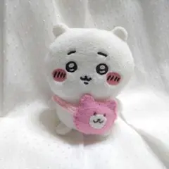 ぬい服　くまさんの形のポシェット　ちいかわ　おすわりぬいぐるみ用