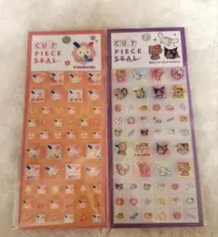 サンリオ　日焼け　ウサハナ　カットピースシール　正規品　タイルシール