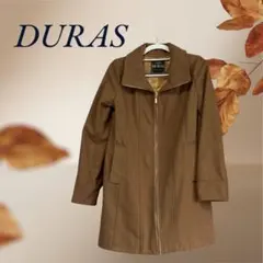 DURAS ブラウン チェスターコート フリーサイズ