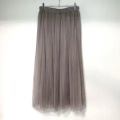 ✨美品✨ マーブルワルツ M プリーツスカート チュール ウエストゴム 可愛い