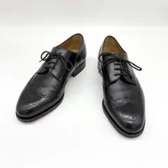 【極美品】BALLY ウイングチップ レザービジネスシューズ 黒 6.5 3Eのサムネイル