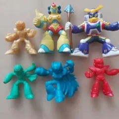 ロックマンダイナミックバトル フィギュア 6体セット 当時物 - メルカリ
