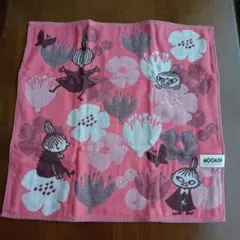 MOOMIN リトルミイ タオルハンカチ ピンクのサムネイル