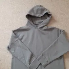 florentグレーフード付きスウェットワンピース