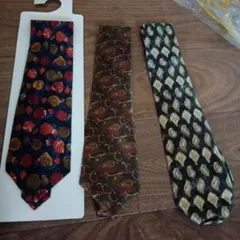Ungaro シルク ネクタイ 3本セット