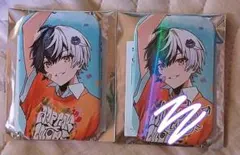 AMPTAKxCOLORS　セブンコラボスクエア缶バッチ　まぜ太