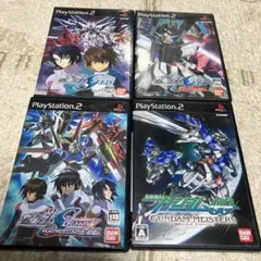 PS2 ソフト 4タイトルセット バンダイ　　ガンダム