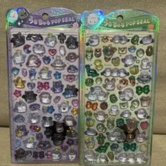 うるちゅるポップシール　シマエナガ　オバケーヌ