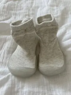 グレー ソックススタイル ファーストシューズ　12.5センチ