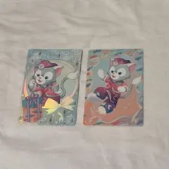 香港ディズニー　20周年 コレクタブルカード　ジェラトーニ