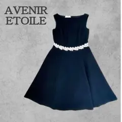 えり様 新品タグ付き アベニールエトワール 刺繍 レース ノースリーブワンピース