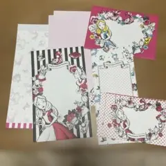 不思議の国のアリス　レターセット