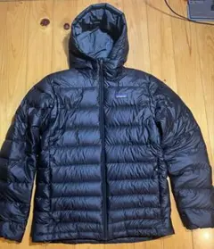 patagonia ダウンジャケット フーディ ブラック Sサイズ　パタゴニア