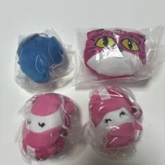 たべっ子どうぶつ ガチャガチャ 4点セット