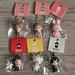 【新品未開封品】モンチッチ フィギュアマスコット キーホルダー6個セット