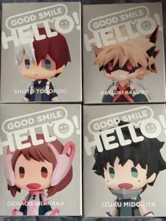 GOOD SMILE 轟焦凍・爆豪勝己・麗日お茶子・緑谷出久 4個セット