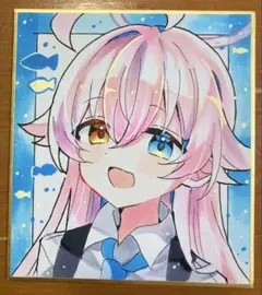 ブルーアーカイブ ブルアカ 手描きイラスト シロコ 色紙 ファンアート