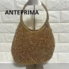 アンテプリマ ワイヤーバッグ ハンドバッグ ブロンズ ゴールド系