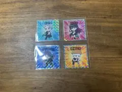 ウィンブレマンチョコ 梅宮一 杉下京太郎 柘浦大河 椿野佑 ステッカー シール