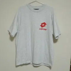 LOTTO ロゴTシャツ グレー