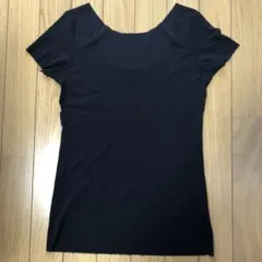 UNIQLO AIRism シームレスブラック 半袖 Tシャツ Sサイズ