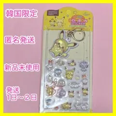 韓国限定　ポケモン キャンディボンボンシール・キーホルダー