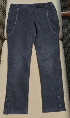 秋冬 ストレッチ テーパード パンツ 女の子 130