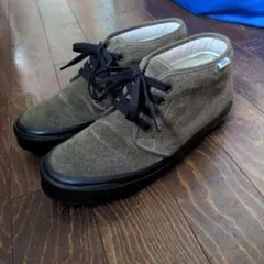 ヴィンテージスニーカーVANS ハーフキャブ グリーン 2007頃購入 - メルカリ