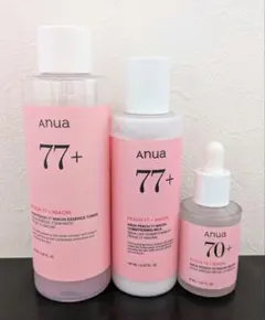 anua 77+ ナイアシン エッセンス トナー セット