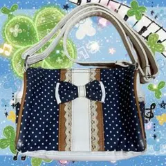 平成女児y2kギャル森ガールウィッシュコア リボンレースドット猫柄