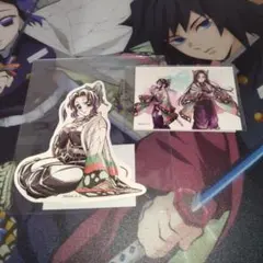 鬼滅の刃 ufotable ステッカーセット しのぶ カナヲ