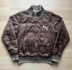 【希少】 PUMA　リバーシブル　キルティング　ジャケット　胸元刺繍　2way